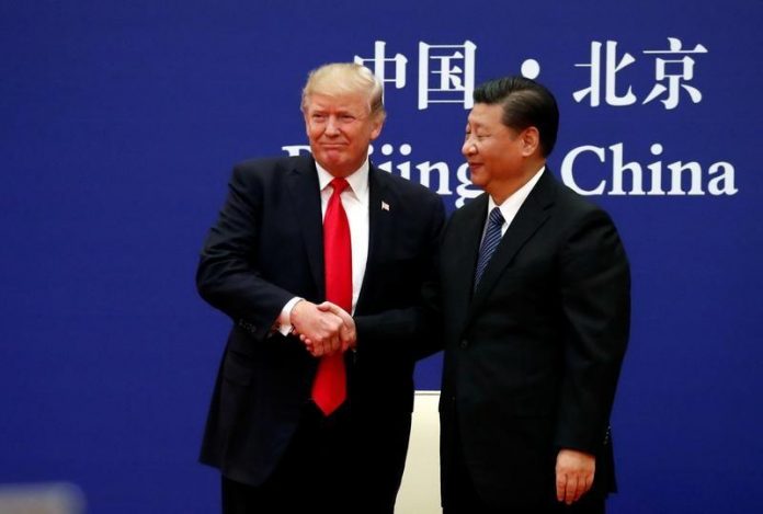 Donland Trump and China president