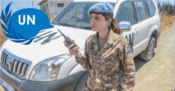 Major Samia Amir UN peace keeping mission